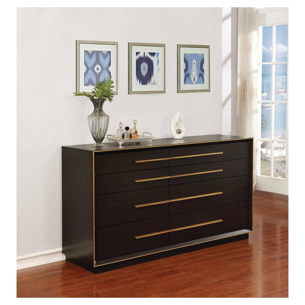 Durango 8-drawer Dresser Smoked Peppercorn 223263