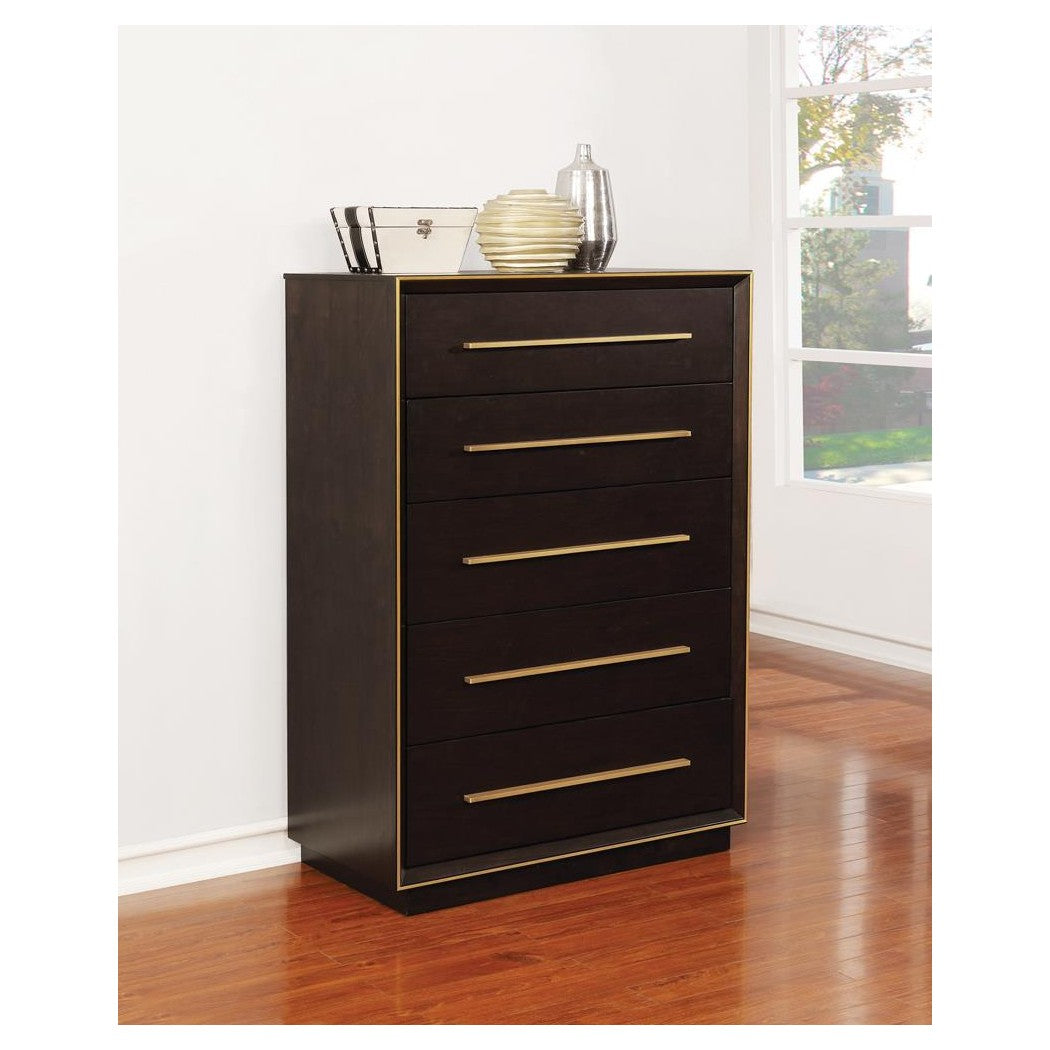 Durango 5-drawer Chest Smoked Peppercorn 223265