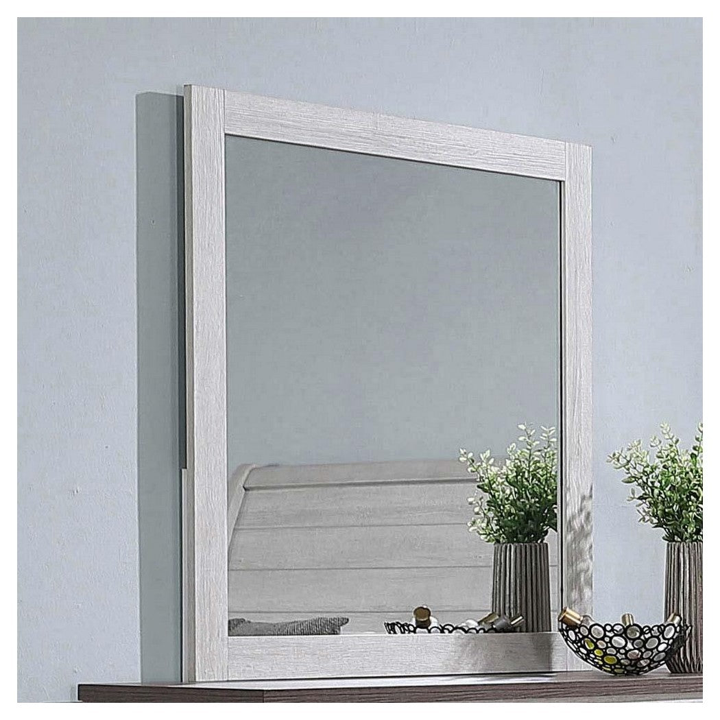 Stillwood Rectangle Dresser Mirror Vintage Linen 223284