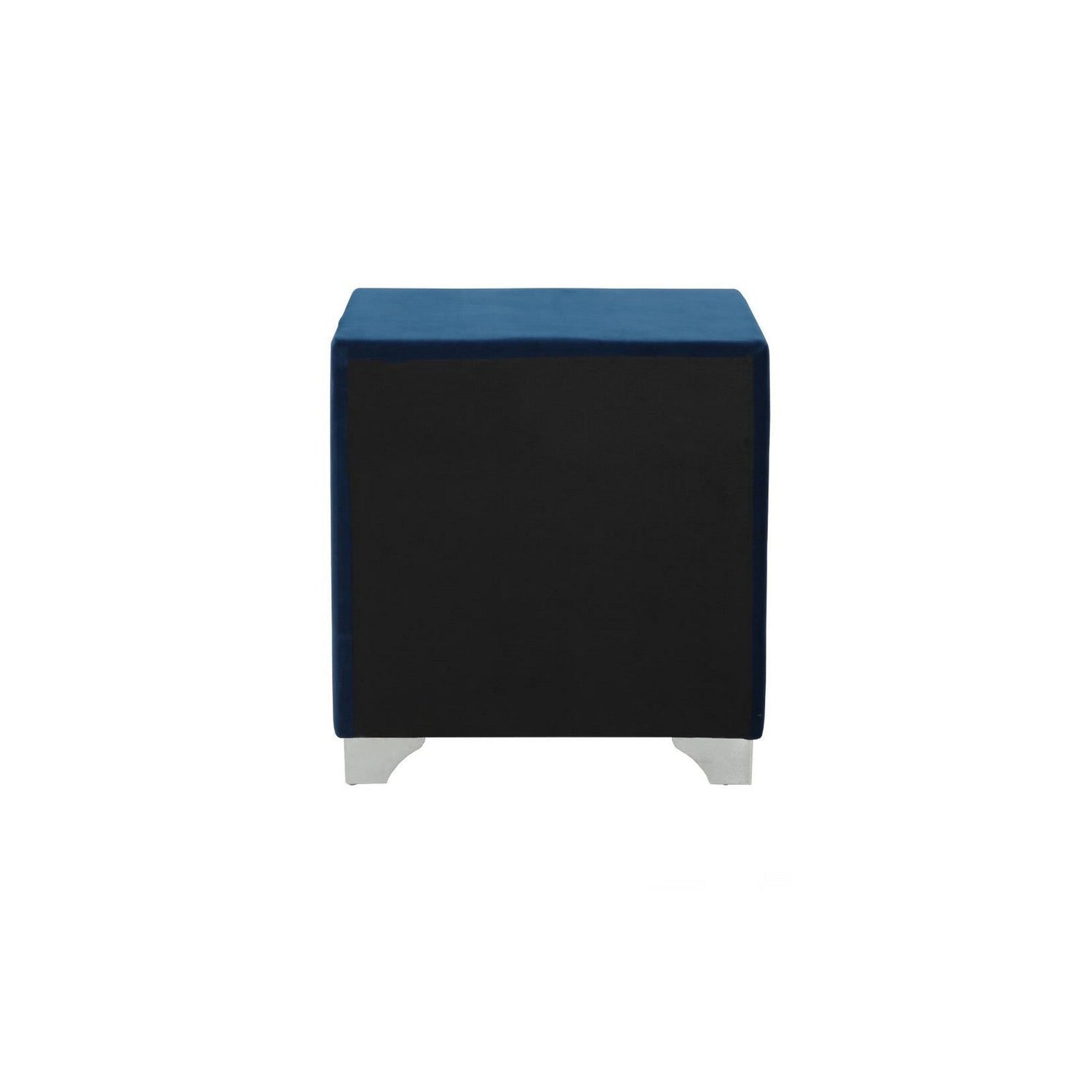 Melody 2-drawer Upholstered Nightstand Pacific Blue 223372