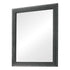 Melody Rectangular Upholstered Dresser Mirror Grey 223384