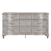 Evangeline 9-Drawer Dresser Silver Oak 223393