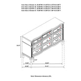 Evangeline 9-Drawer Dresser Silver Oak 223393