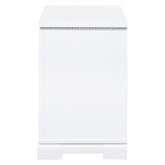 Eleanor Rectangular 2-drawer Nightstand White 223562