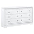 Eleanor Rectangular 6-drawer Dresser White 223563