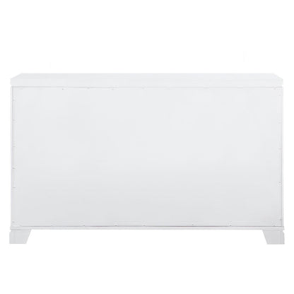 Eleanor Rectangular 6-drawer Dresser White 223563