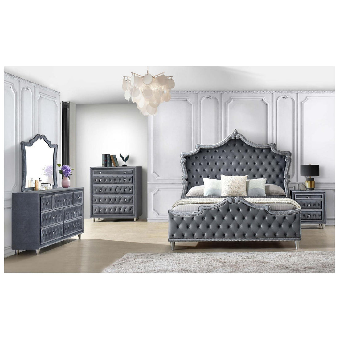 Coaster Eastern King Bed 5 Pc Set