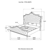 C KING BED 223581KW