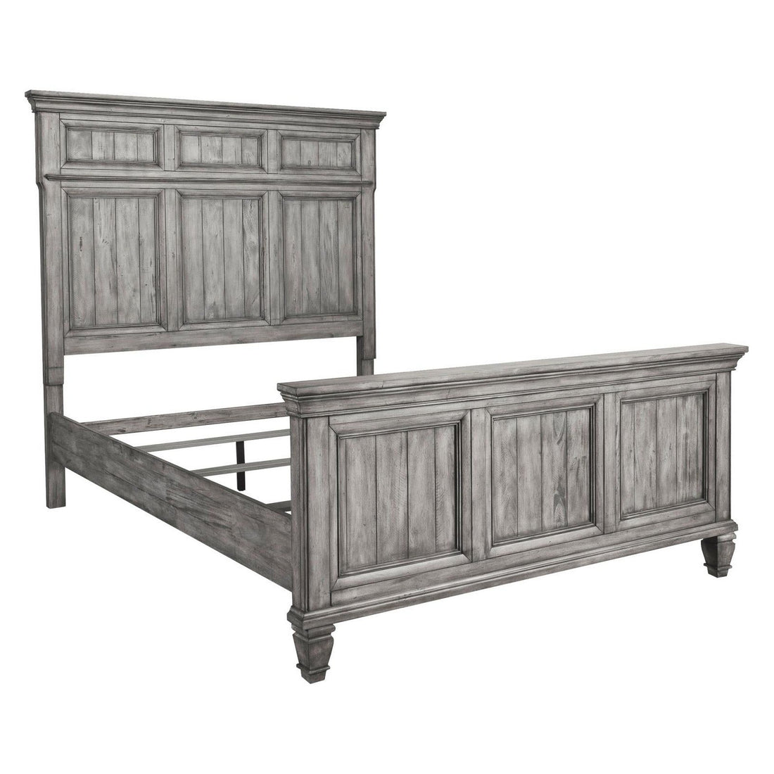 Avenue Eastern King Panel Bed Grey 224031KE