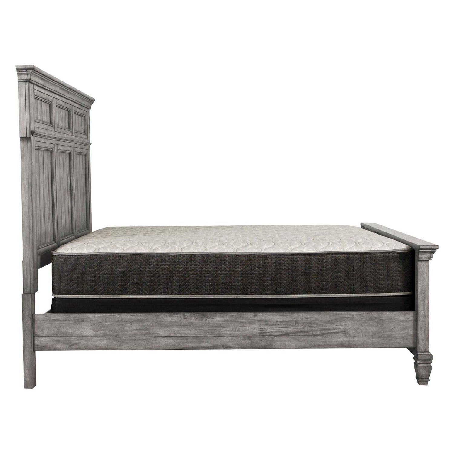 Avenue Eastern King Panel Bed Grey 224031KE