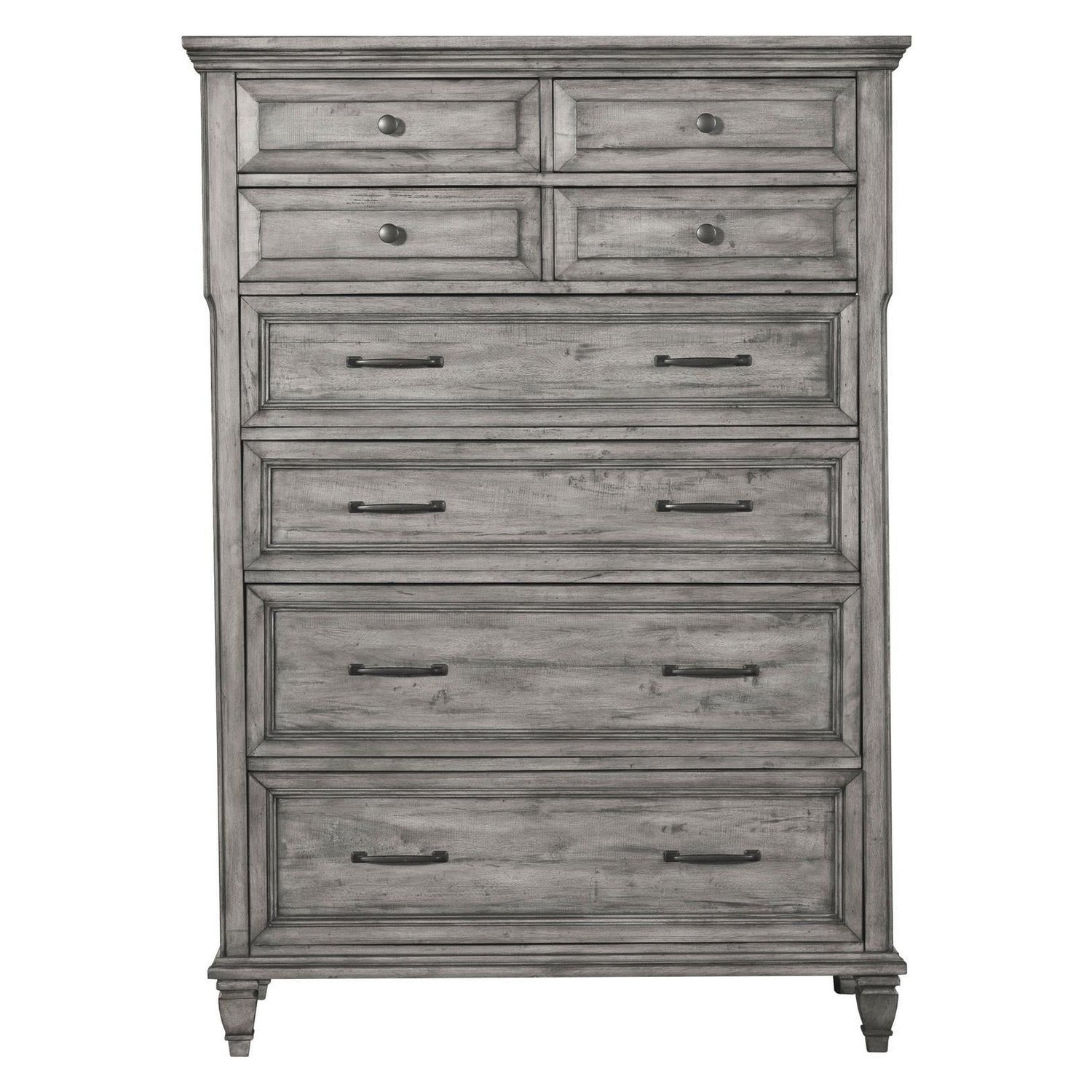 Avenue 8-drawer Rectangular Chest Grey 224035