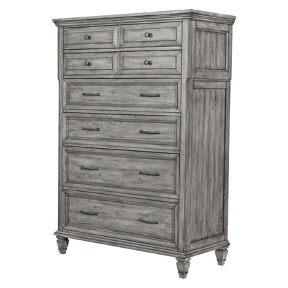 Avenue 8-drawer Rectangular Chest Grey 224035