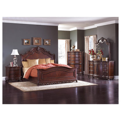 (3) QUEEN SLEIGH BED 2243SL-1*