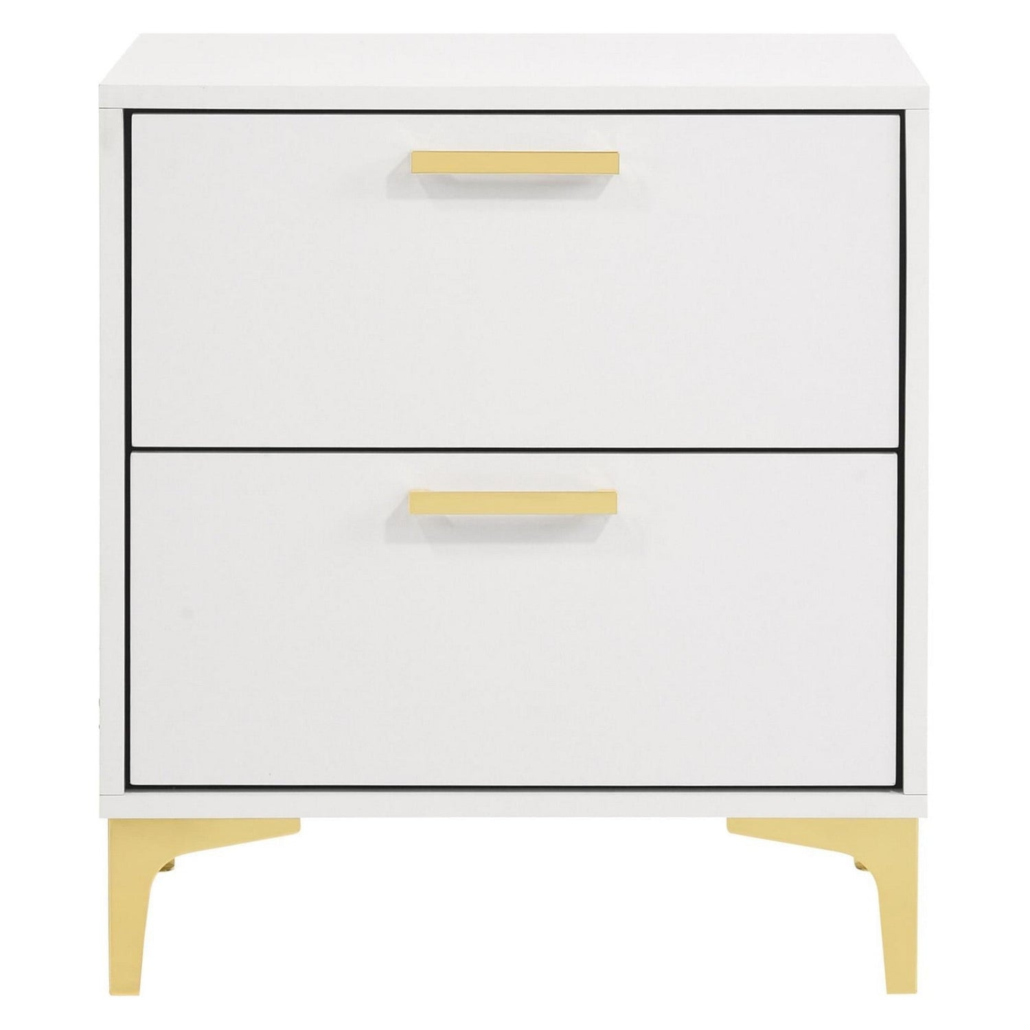 Kendall 2-drawer Nightstand White 224402