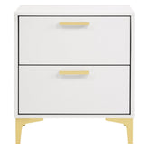 Kendall 2-drawer Nightstand White 224402