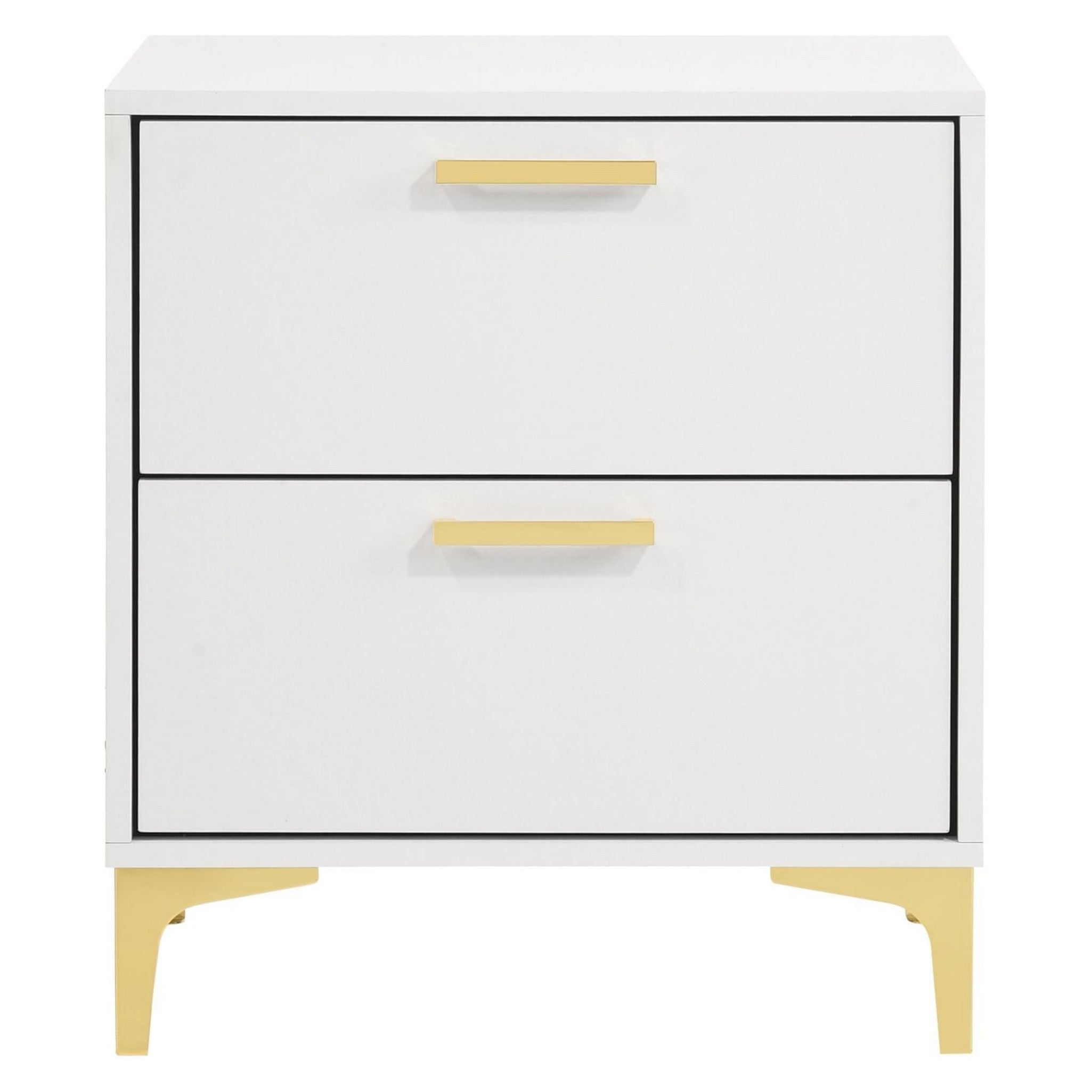 Kendall 2-drawer Nightstand White 224402