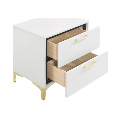 Kendall 2-drawer Nightstand White 224402