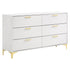 Kendall 6-drawer Dresser White 224403