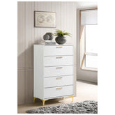 Kendall 5-drawer Chest White 224405