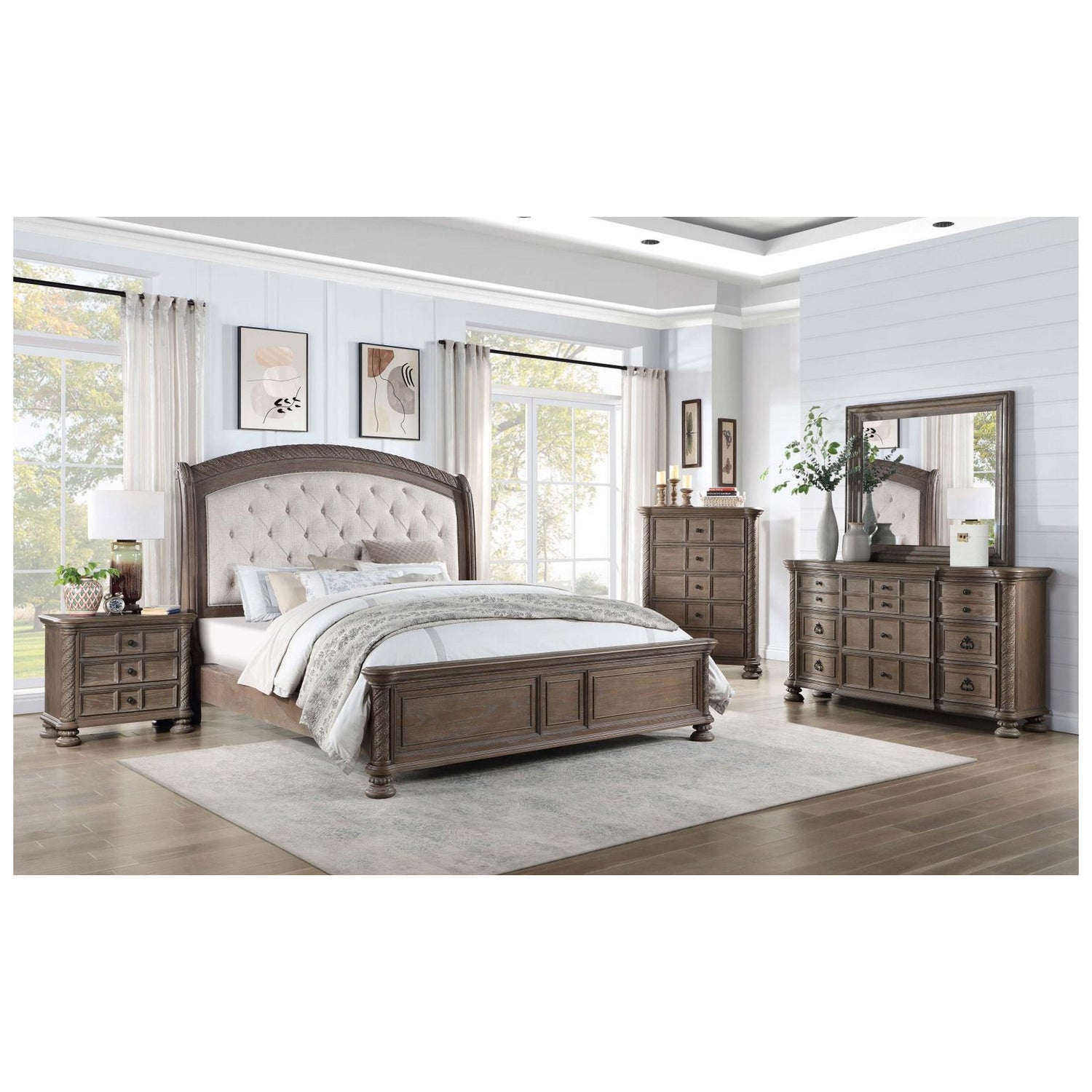 Coaster C King Bed