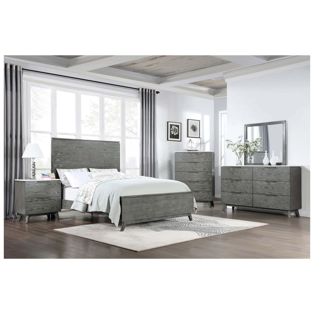 Coaster Eastern King Bed 5 Pc Set