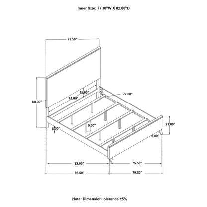 Coaster Eastern King Bed 5 Pc Set