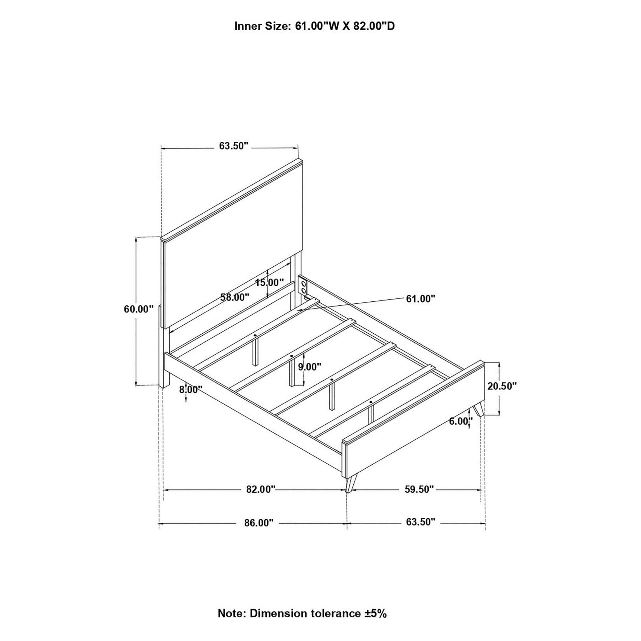 QUEEN BED 224601Q