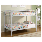 Morgan Twin over Twin Bunk Bed White 2256W