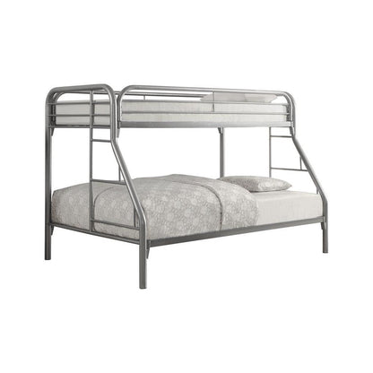 Morgan Twin over Full Bunk Bed Silver 2258V