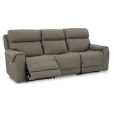 Starbot 3-Piece Power Reclining Sofa Ash-23501S3