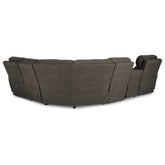 Hoopster 6-Piece Power Reclining Sectional Ash-23703S5