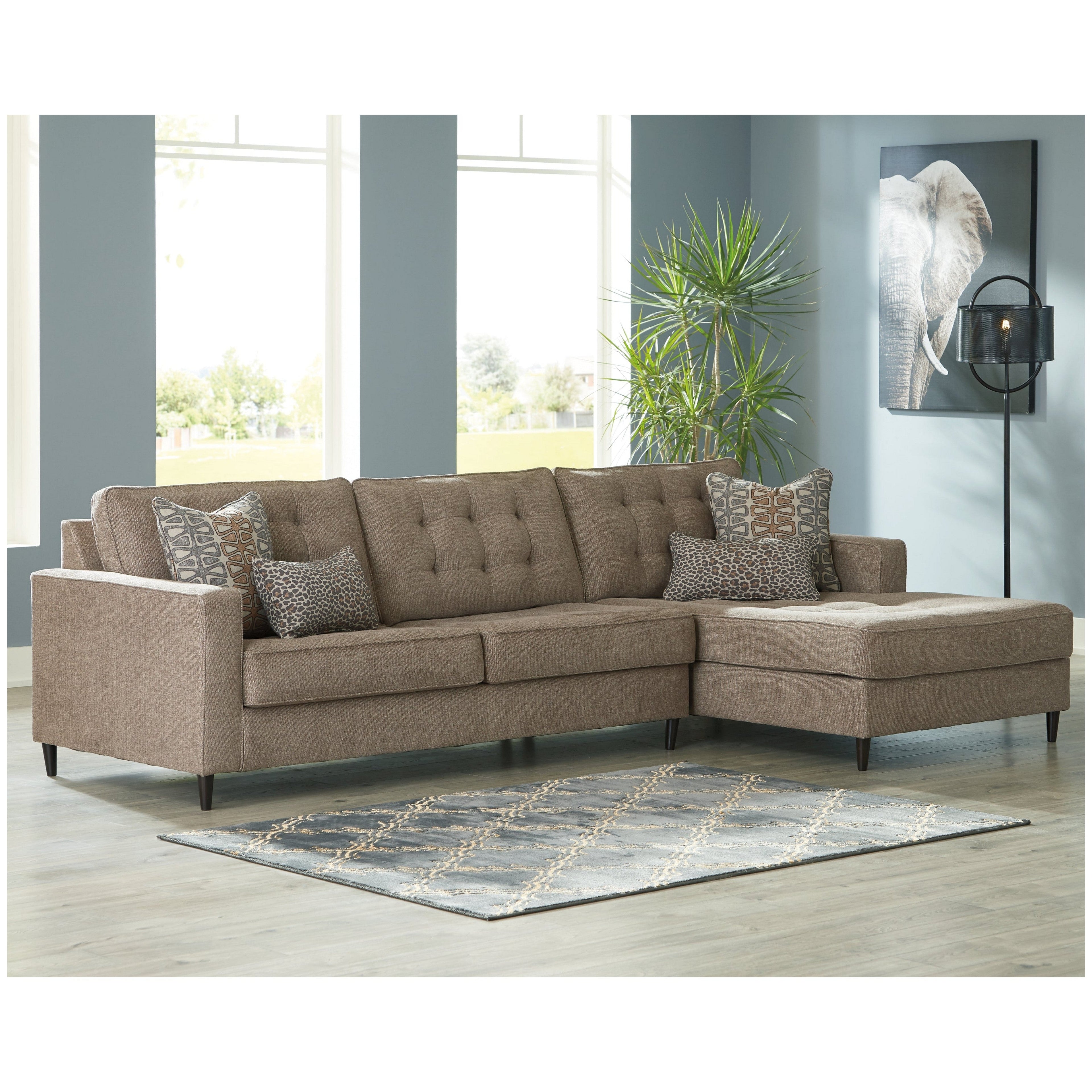 Flintshire 2-Piece Sectional with Chaise Ash-25003S2