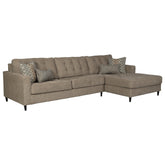 Flintshire 2-Piece Sectional with Chaise Ash-25003S2