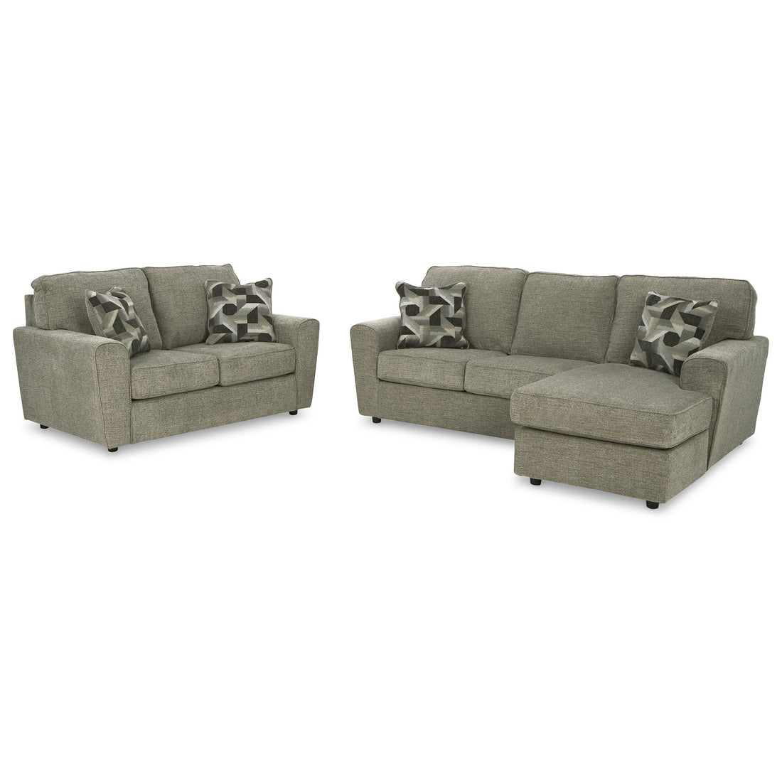 Cascilla Sofa Chaise and Loveseat Ash-26805U2