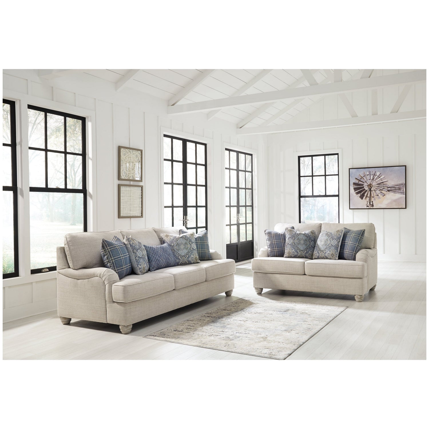 Traemore Sofa and Loveseat Ash-27403U1