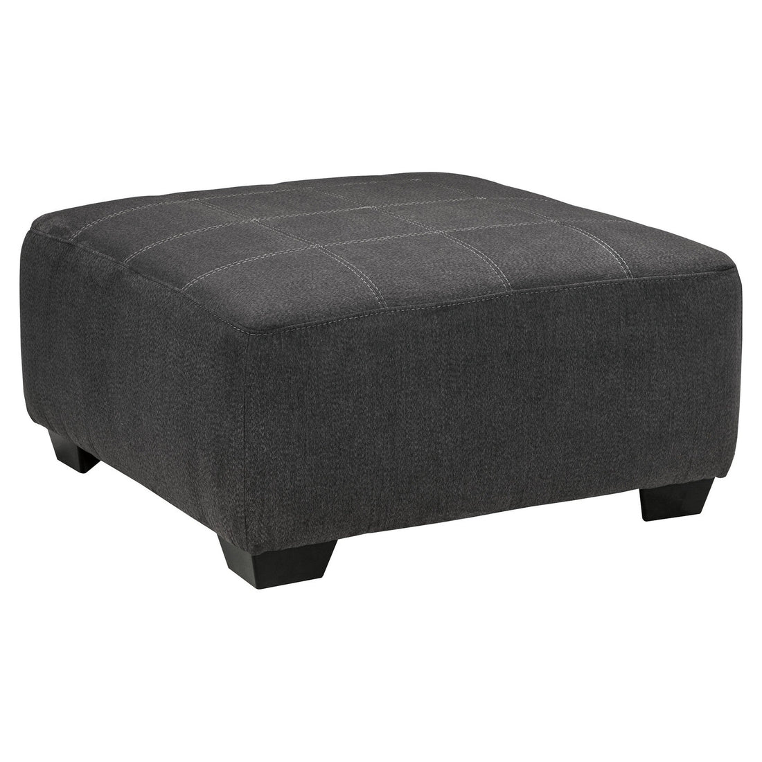 Ambee Oversized Accent Ottoman Ash-2862008