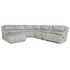 McClelland 6-Piece Reclining Sectional with Chaise Ash-29302S6