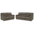 Norlou Sofa and Loveseat Ash-29502U1