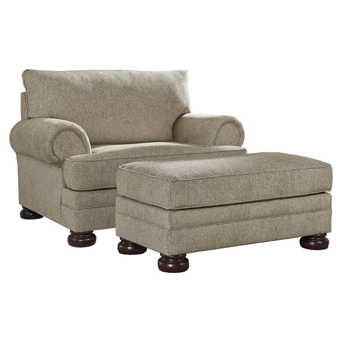 Kananwood Chair and Ottoman Ash-29603U2