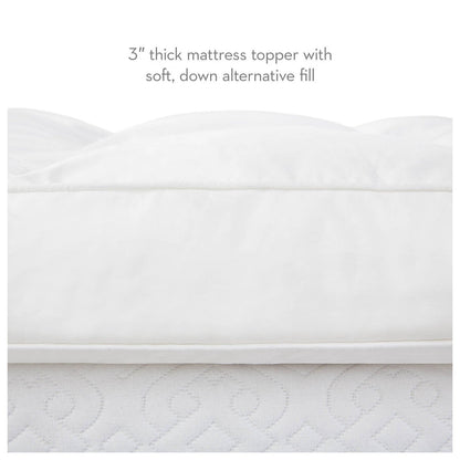 3 Inch Down Alternative Mattress Topper - IS30CKDAFB - Underkut