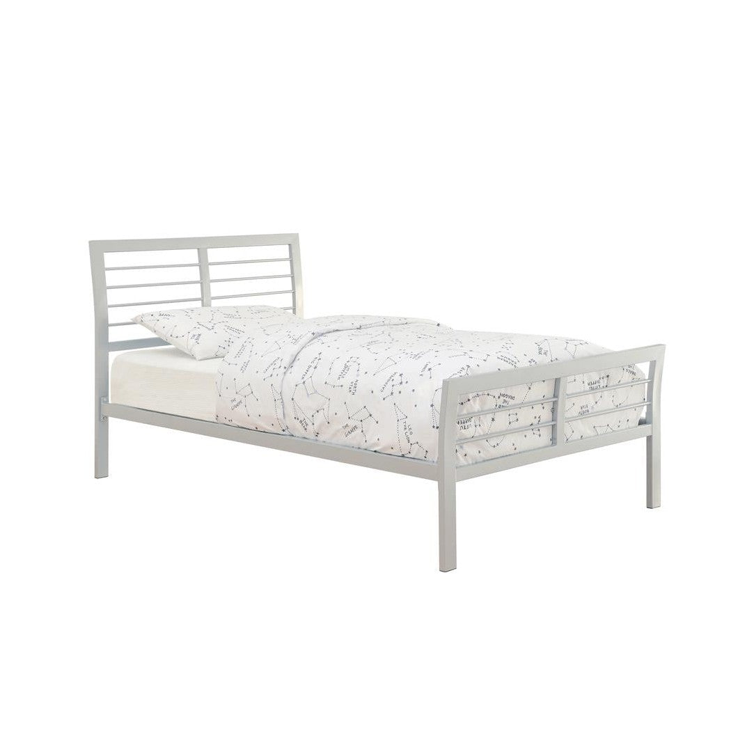 Cooper Full Metal Bed Silver 300201F