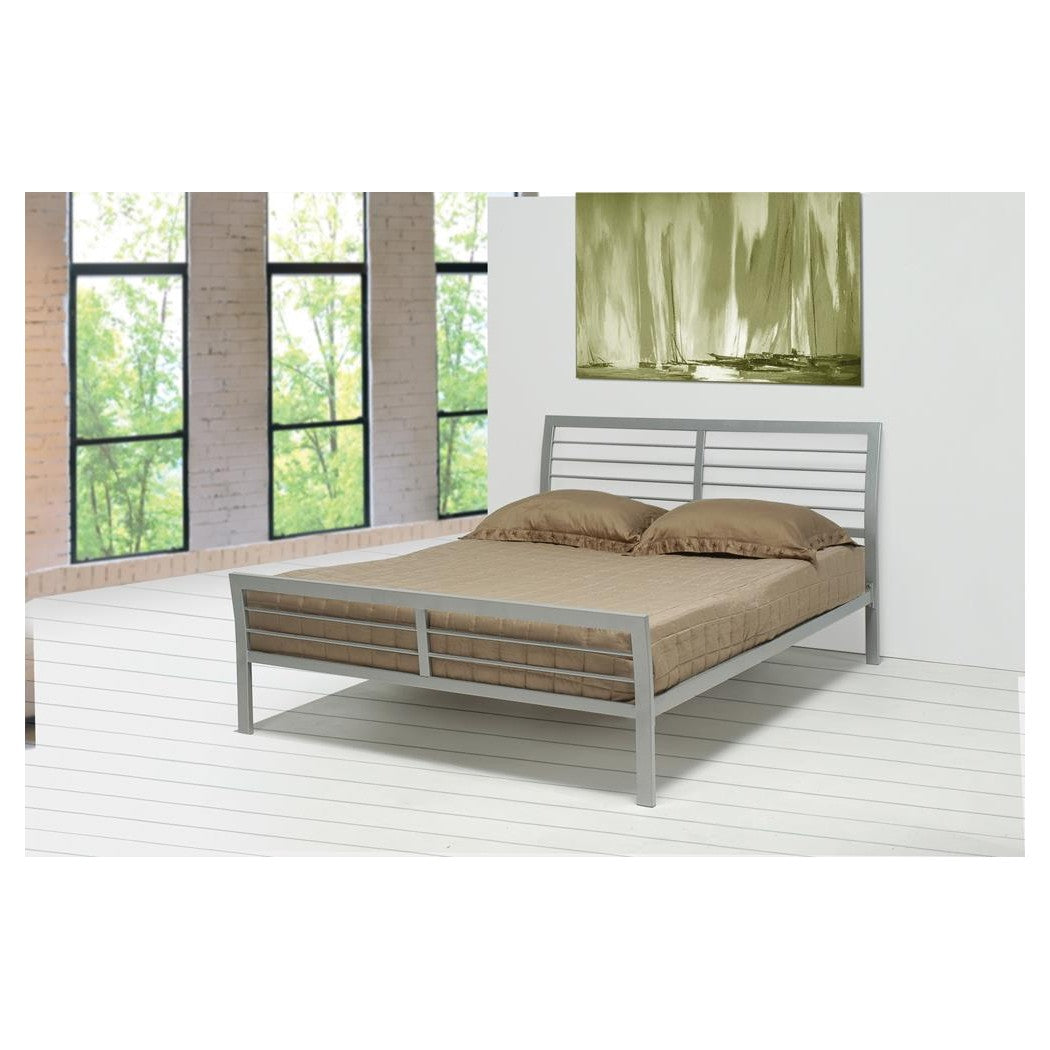 Cooper Full Metal Bed Silver 300201F