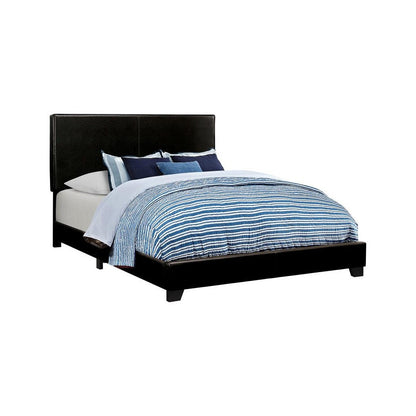 Dorian Upholstered Full Bed Black 300761F