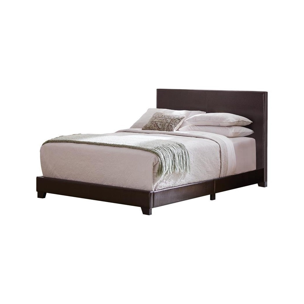 Dorian Upholstered Full Bed Brown 300762F