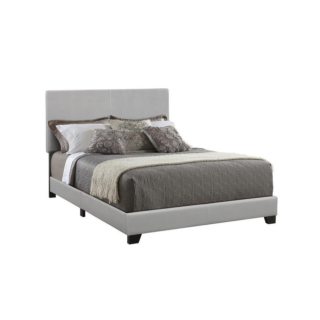 Dorian Upholstered Full Bed Grey 300763F