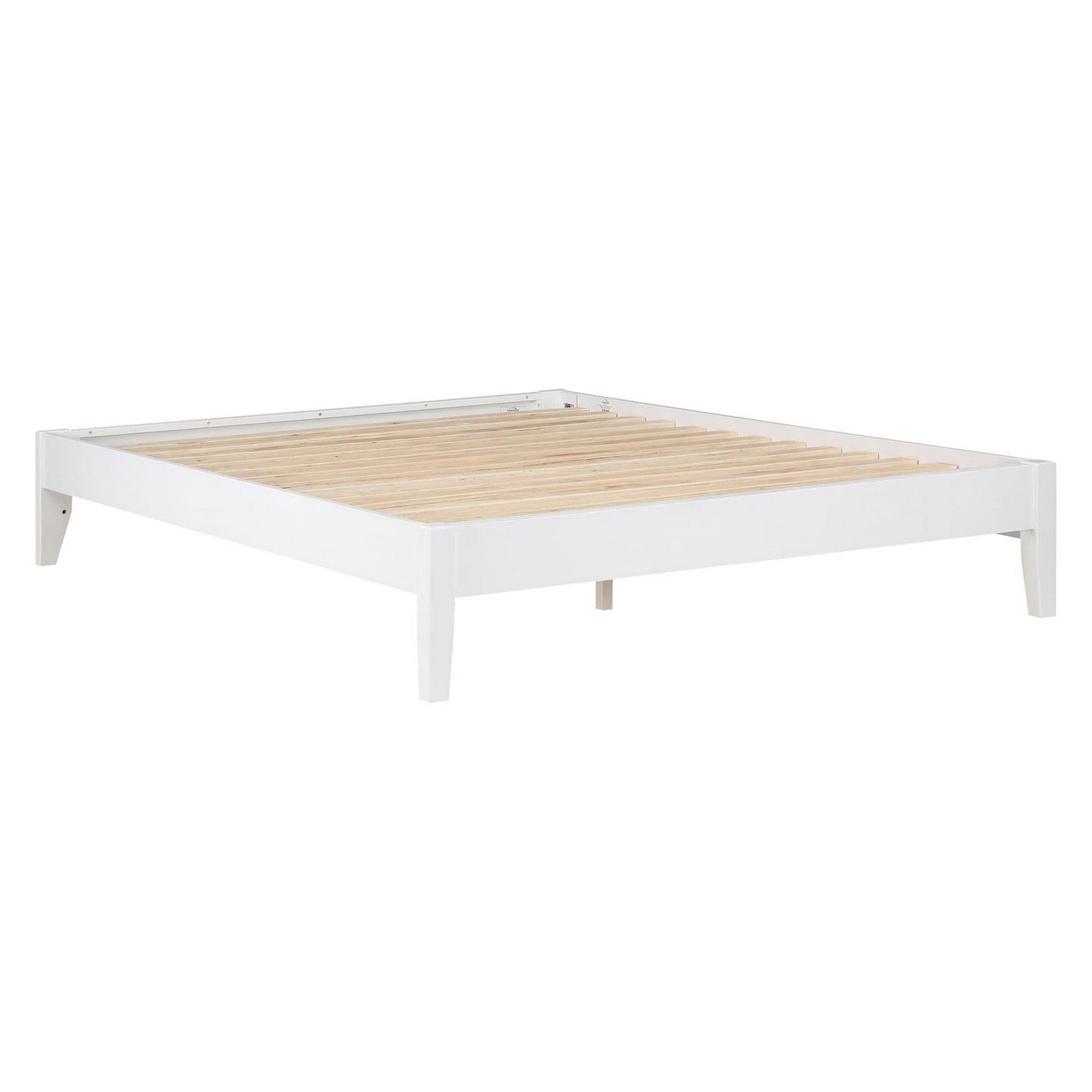 Hounslow Platform Queen Bed White 306128Q