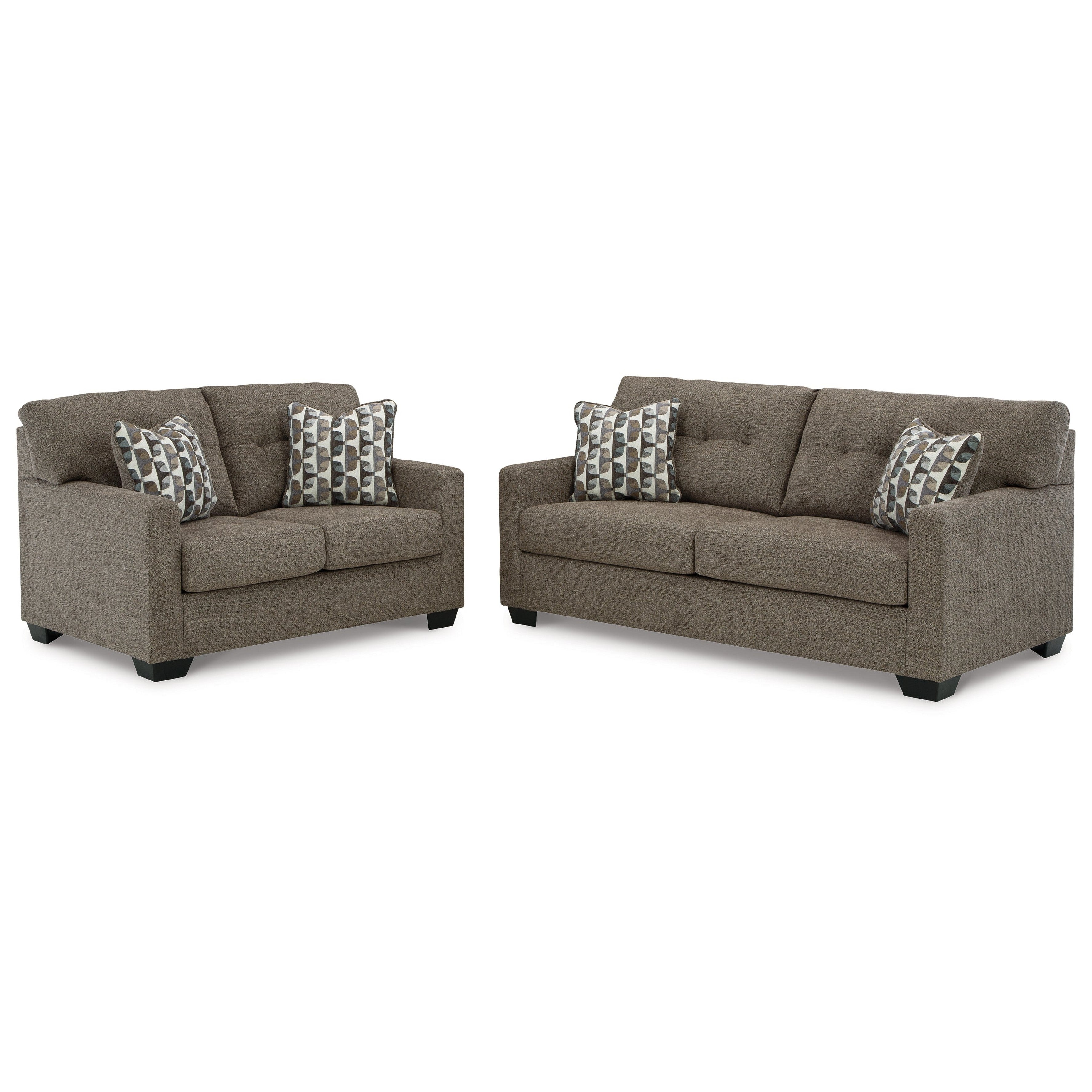 Mahoney Sofa and Loveseat Ash-31005U1