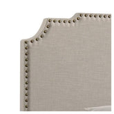 Tamarac Upholstered Nailhead Full Bed Beige 310061F