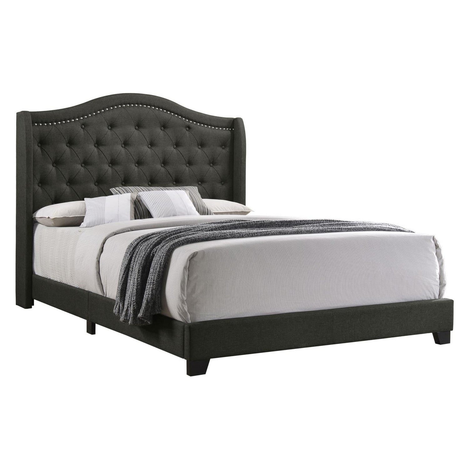 Sonoma Camel Back Full Bed Grey 310072F