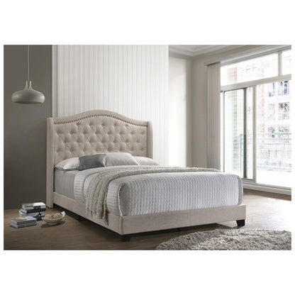 Sonoma Camel Back Full Bed Beige 310073F